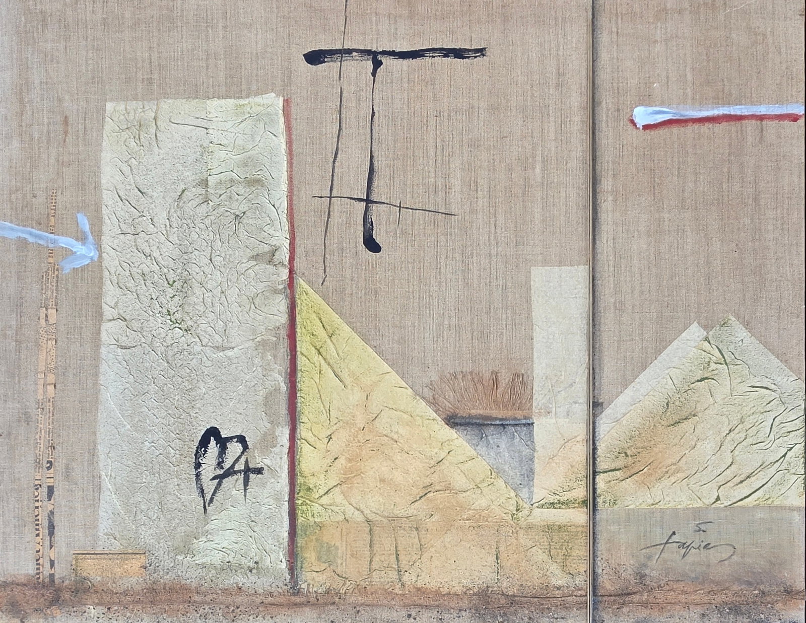 Antoni Tàpies i Puig, 1st Marquess of Tàpies (Catalan: [?n?t?ni ?tapi.?s]; 13 December 1923 (1 of 2)