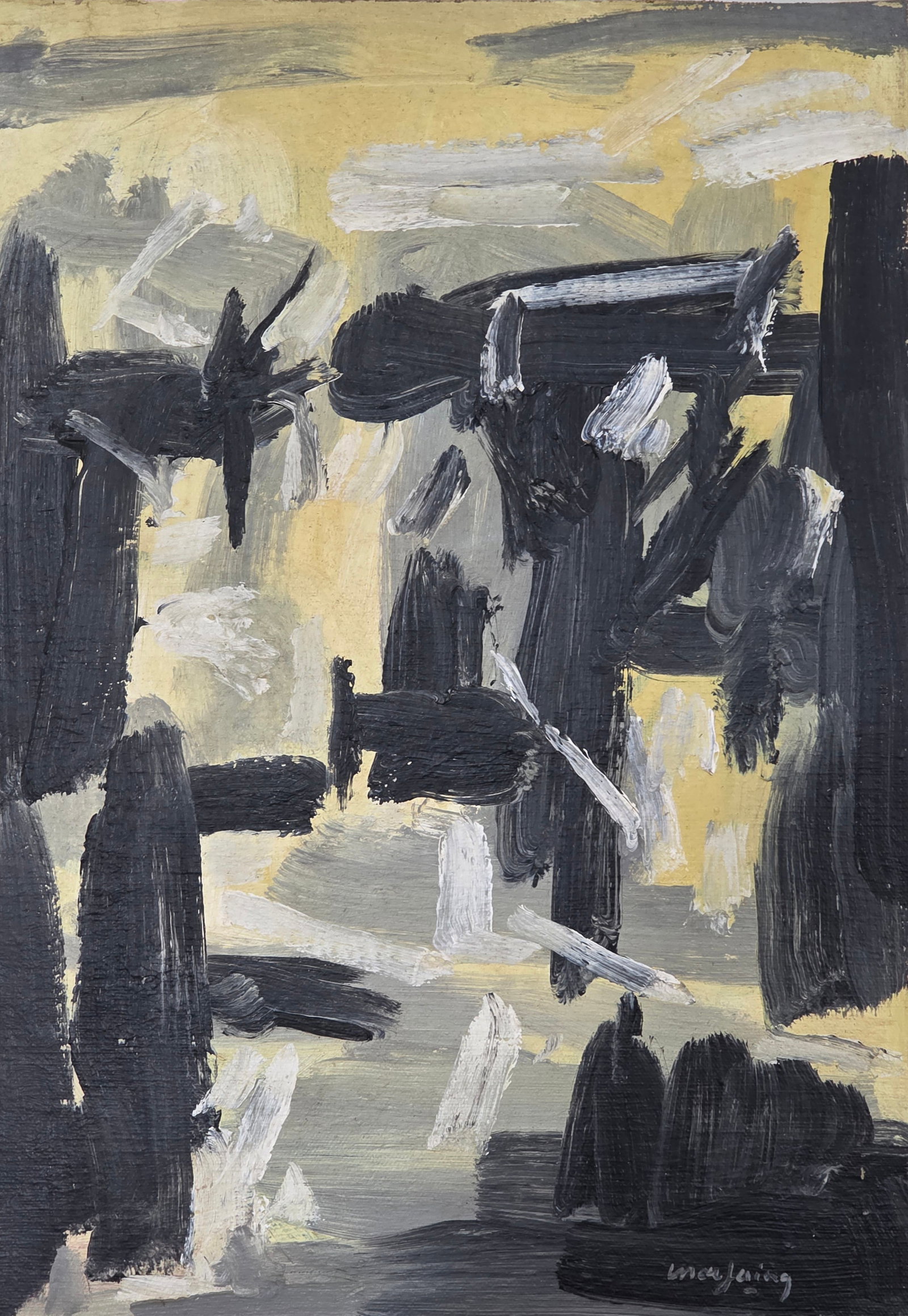 André Marfaing is a French painter and engraver who was born in Toulouse in 1925 and who died in (1 of 2)