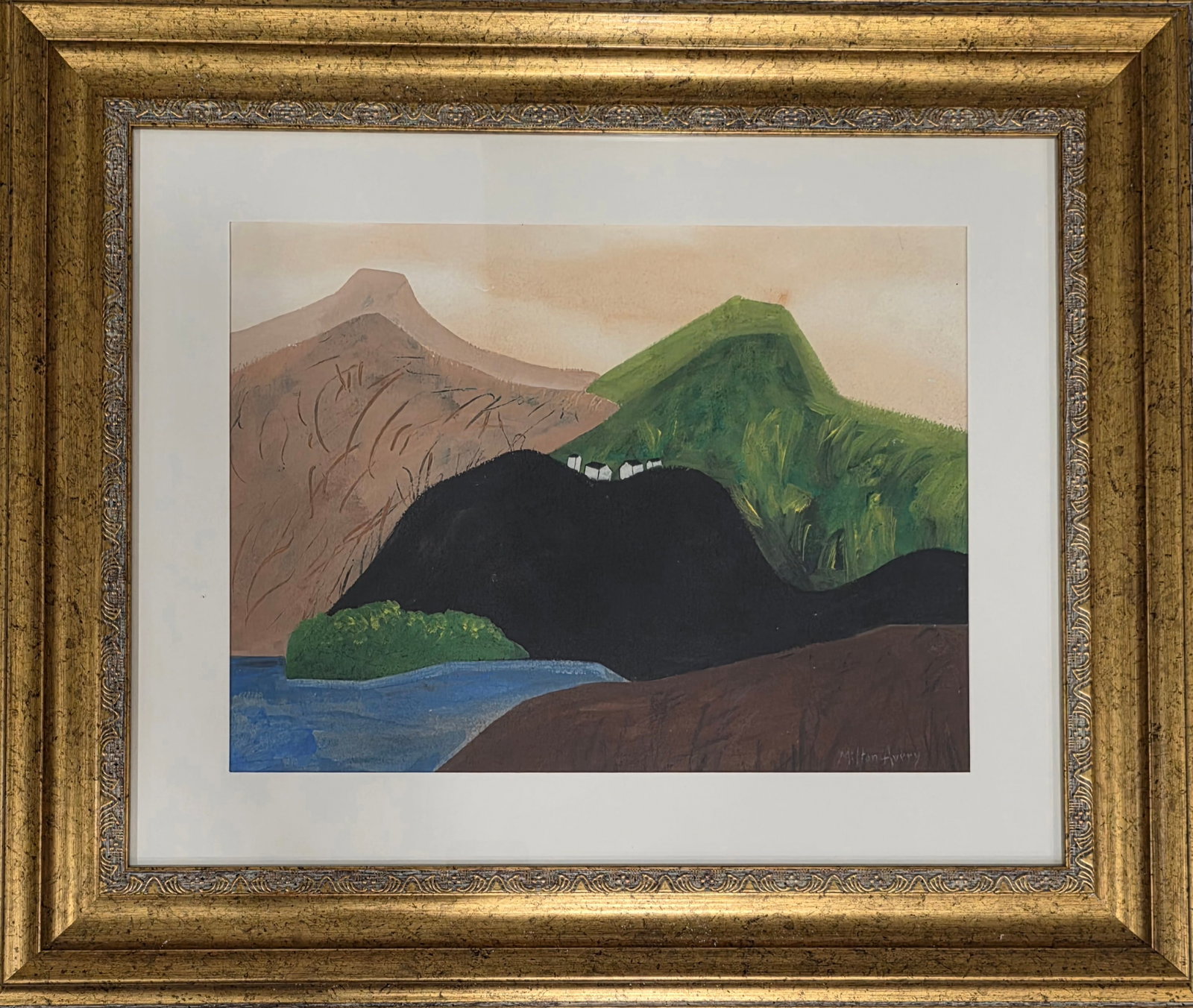 Milton Clark Avery was an American modern painter. Born in Altmar, New York, he moved to Connecticut (1 of 3)