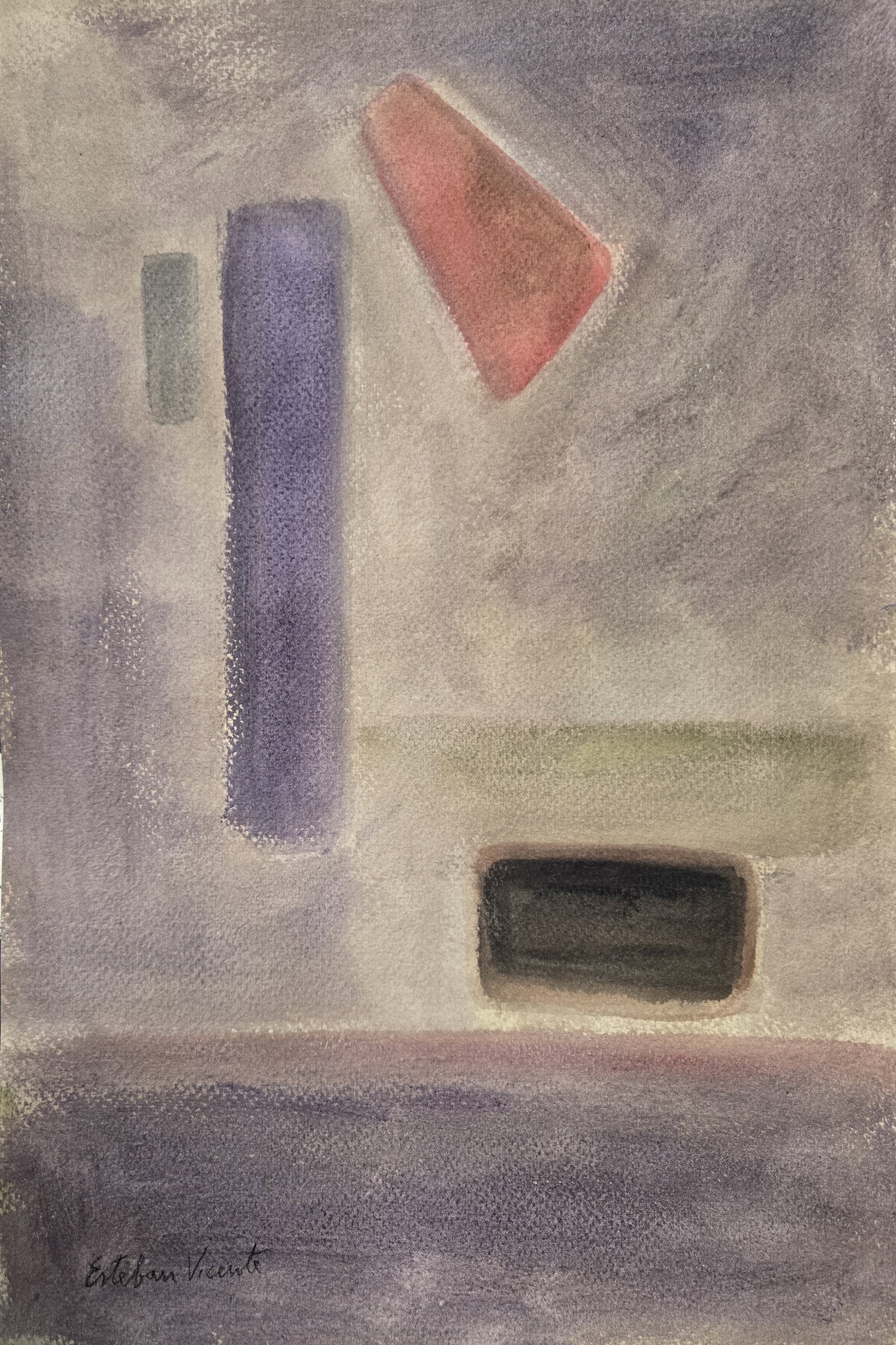 Esteban Vicente Pérez was a Spanish American painter born in Turégano, Spain. He was one of the (1 of 2)