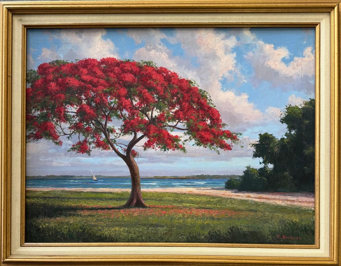 Ellis Buckner was the second oldest of twelve children. His older brother by one year George, also w: Ellis Buckner was the second oldest of twelve children. His older brother by one year George, also was one of the twenty six original Florida Highwayman. Both Ellis and George dropped out of school to