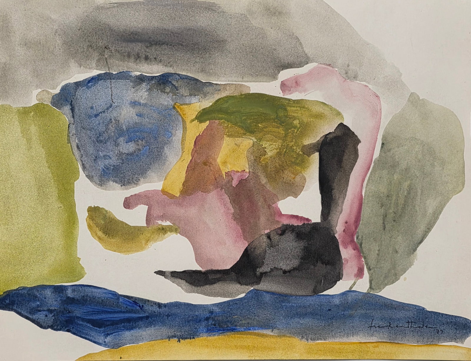 Helen Frankenthaler was an American abstract expressionist painter. She was a major contributor to t (1 of 3)