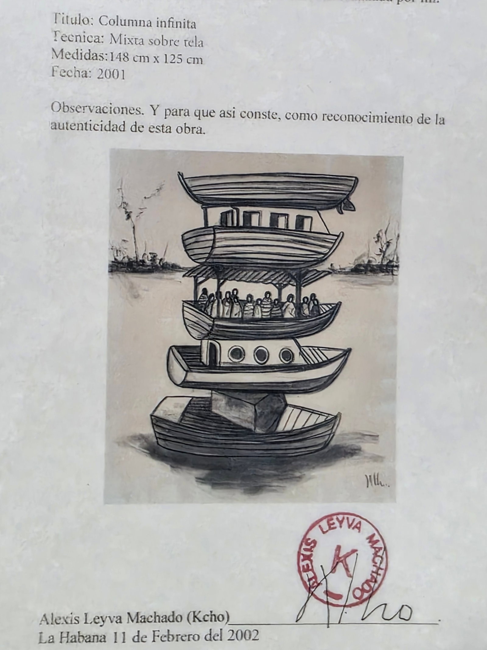 KCHO, born Alexis Leiva Machado on the Isle of Pines, is a contemporary Cuban artist. He first - 3