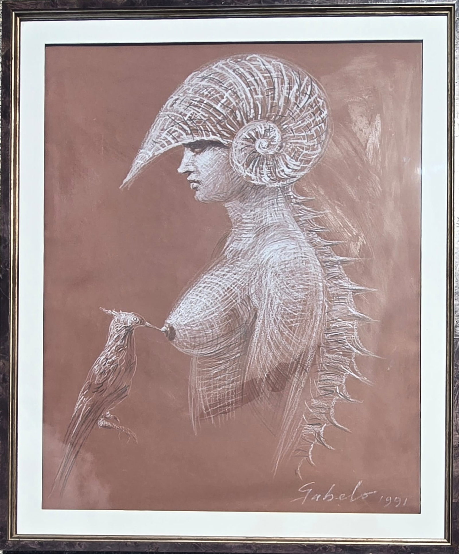 Roberto Fabelo Pérez is a Cuban painter, sculptor, and illustrator. Fabelo's art is characterized (1 of 2)