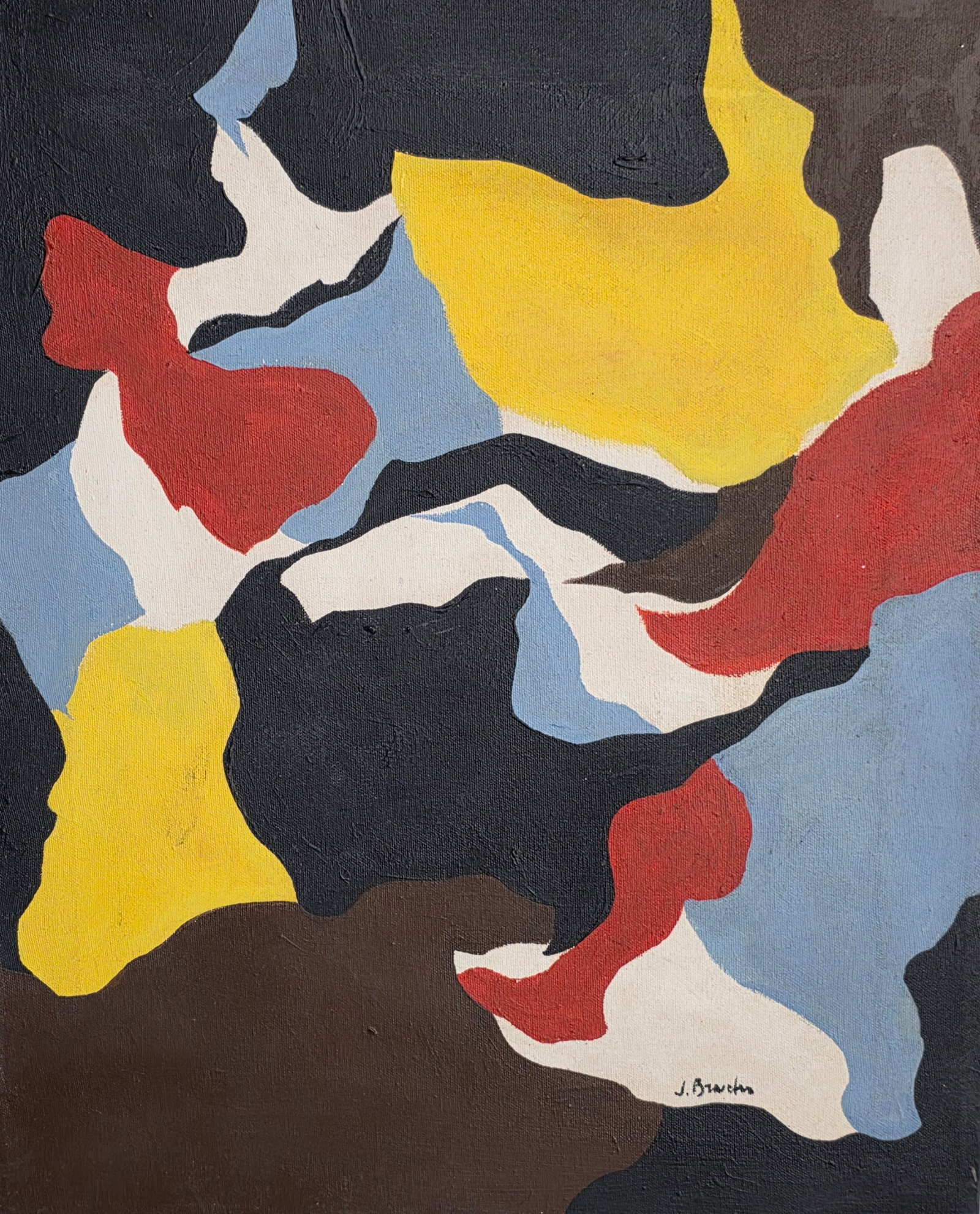 James David Brooks (October 18, 1906 – March 9, 1992) was an American Abstract Expressionist, (1 of 2)