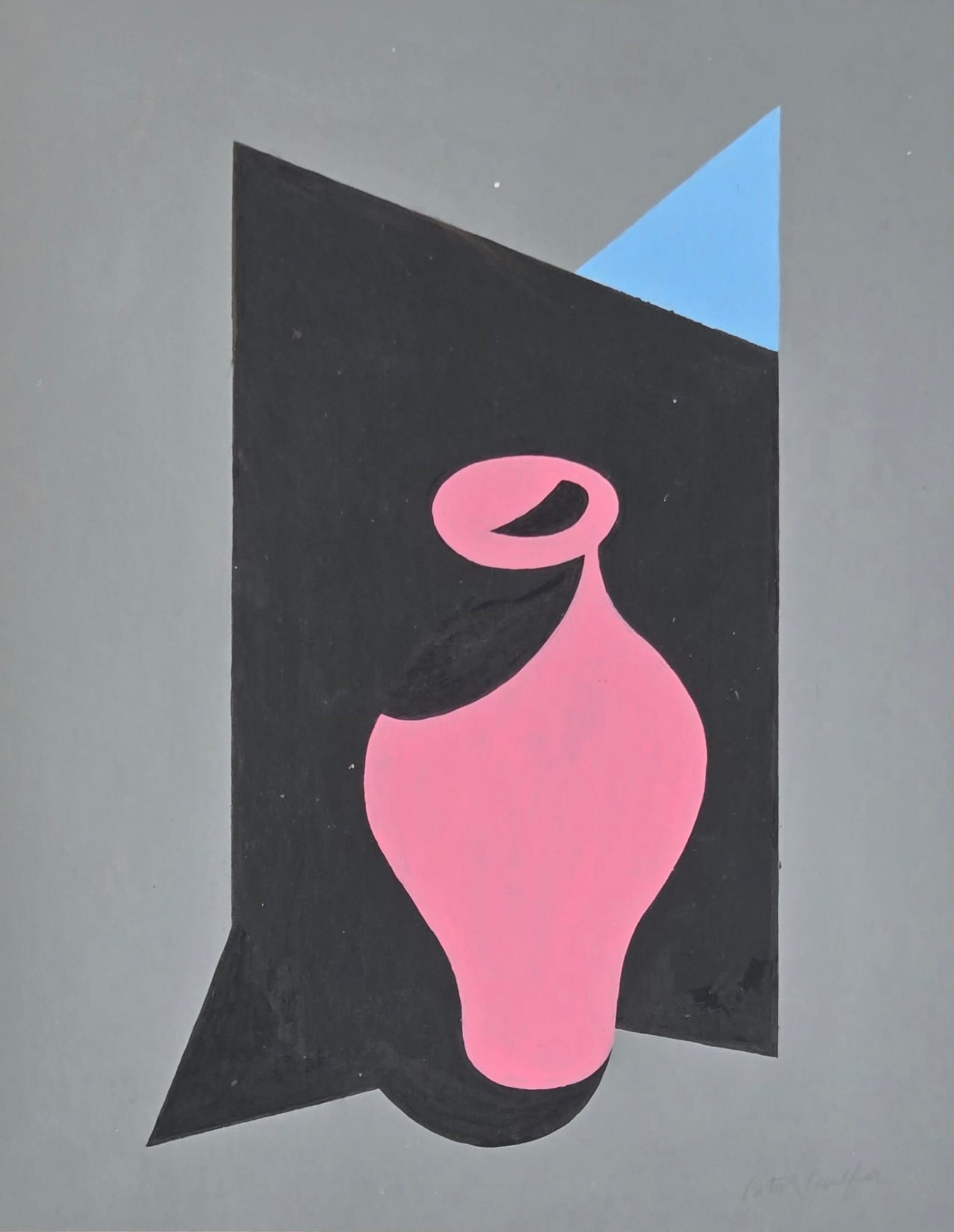 Patrick Joseph Caulfield, CBE, RA,(29 January 1936 – 29 September 2005), was an English painter (1 of 2)