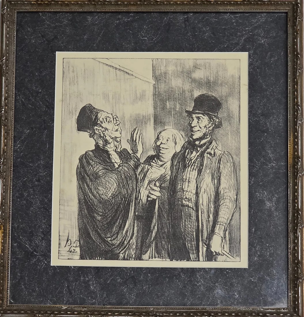 Honoré-Victorin Daumier was a French painter, sculptor, and printmaker, whose many works offer (1 of 1)