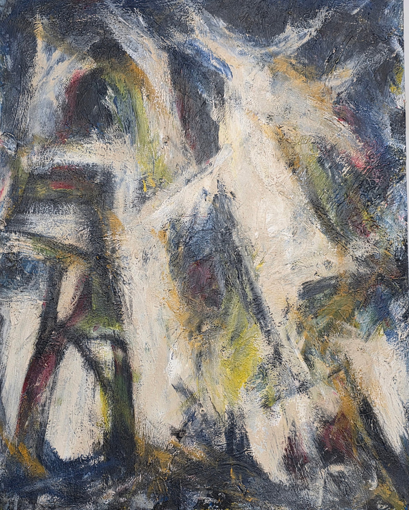 Milton Resnick was an American artist noted for abstract paintings that coupled scale with density (1 of 2)