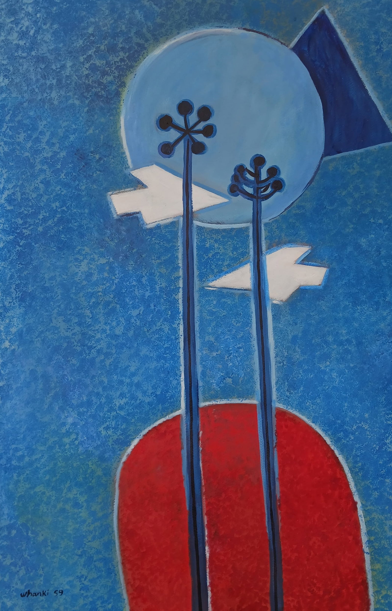 Kim Whanki was a Korean painter and pioneering abstract artist. Kim lived and worked in a number of: Kim Whanki was a Korean painter and pioneering abstract artist. Kim lived and worked in a number of cities and countries during his lifetime, including Tokyo, Japan; Seoul and Busan, Korea; Paris, Fra