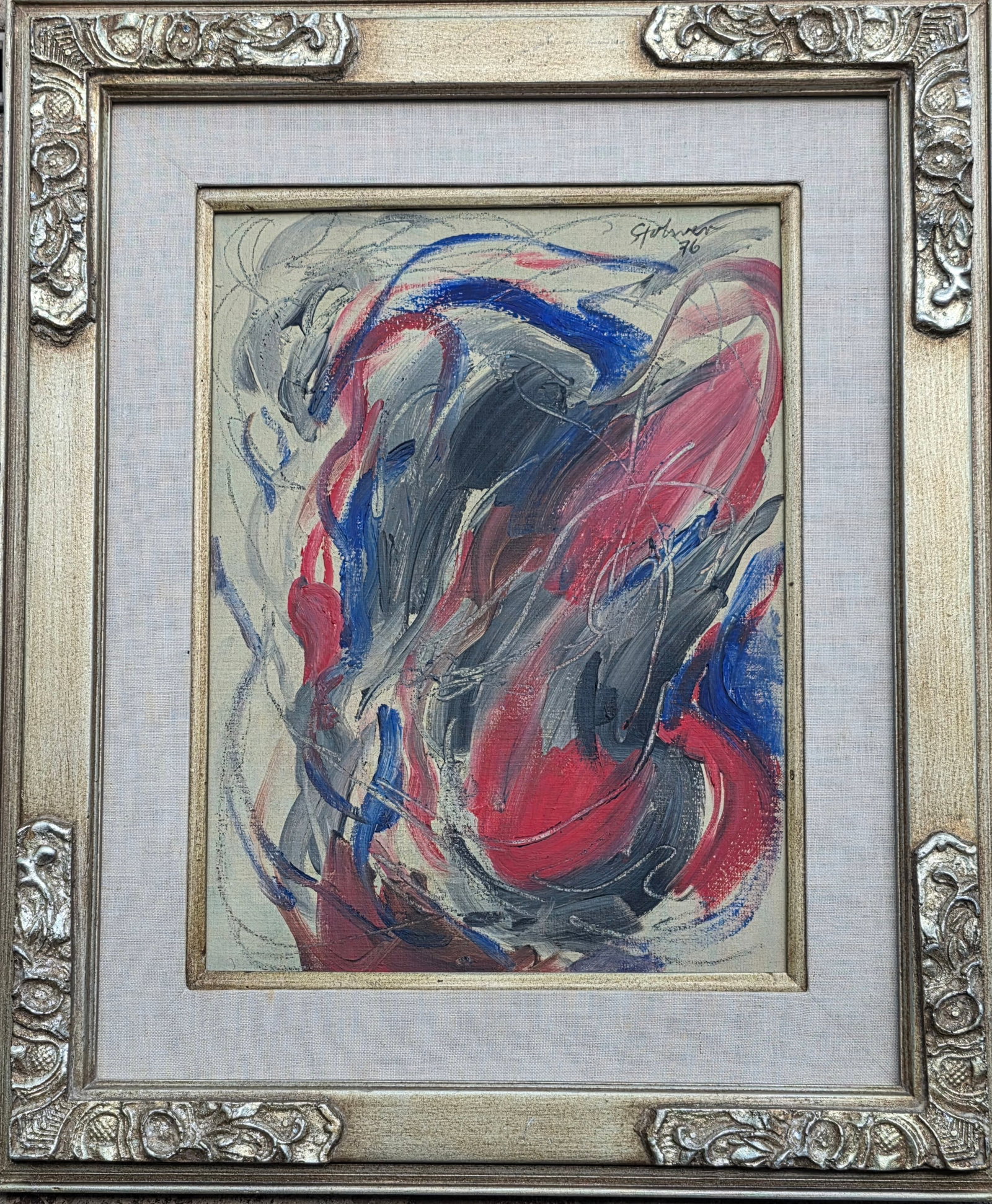 Walter Stöhrer was a German painter, graphic artist and academic teacher at the Berlin University: Walter Stöhrer was a German painter, graphic artist and academic teacher at the Berlin University of the Arts from 1986 until his death.Private Collector,Mix Media on canvasboard,size:12”h x 16