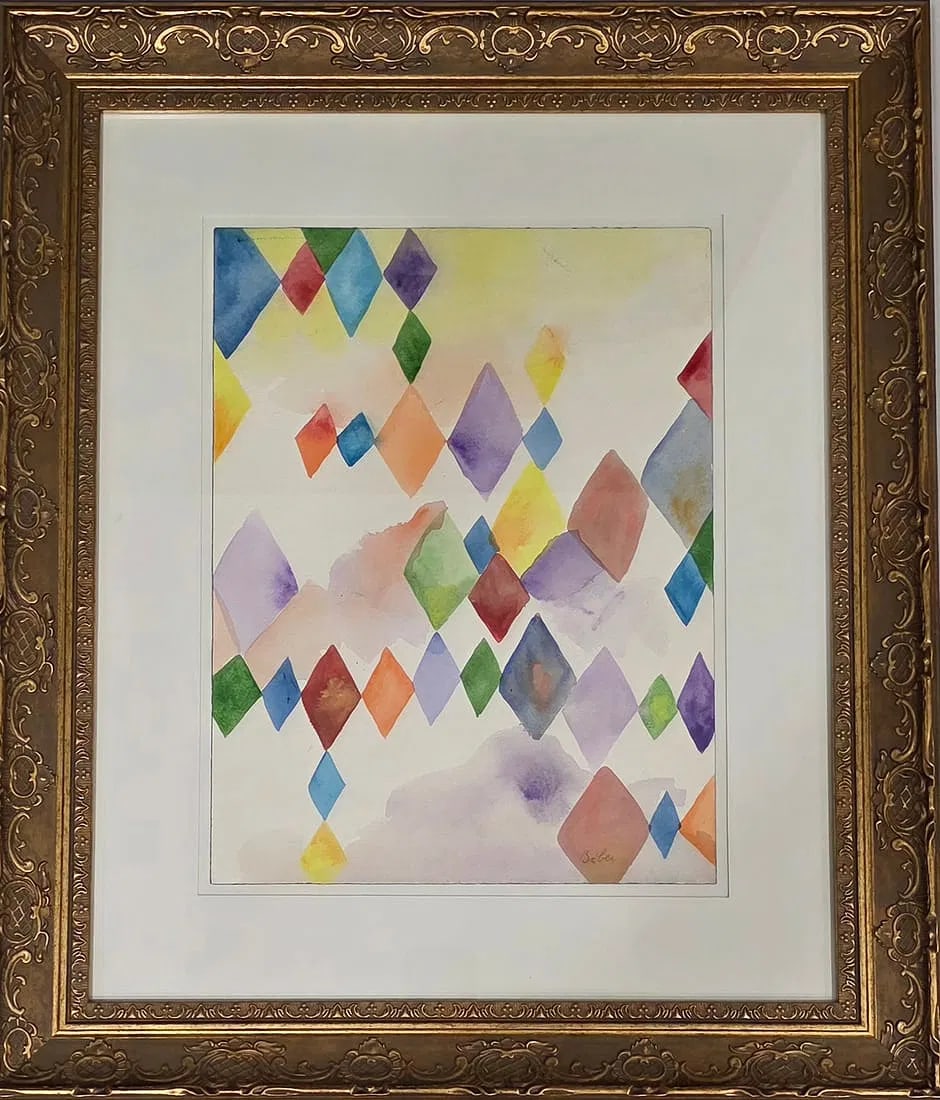 Alice Baber was an American abstract expressionist painter who worked in oil and watercolor. She was (1 of 3)