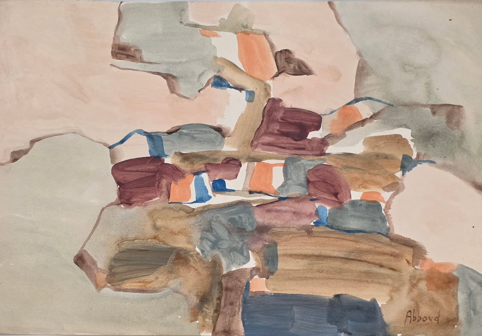 Shafic Abboud was a Lebanese painter. He studied at the Académie Libanaise des Beaux-Arts ALBA and (1 of 2)
