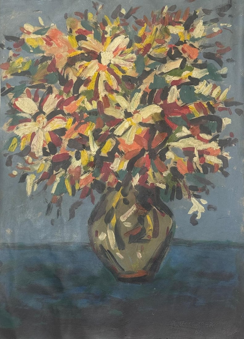 René Portocarrero was a Cuban visual artist known for paintings, murals, ceramics, and works on (1 of 2)