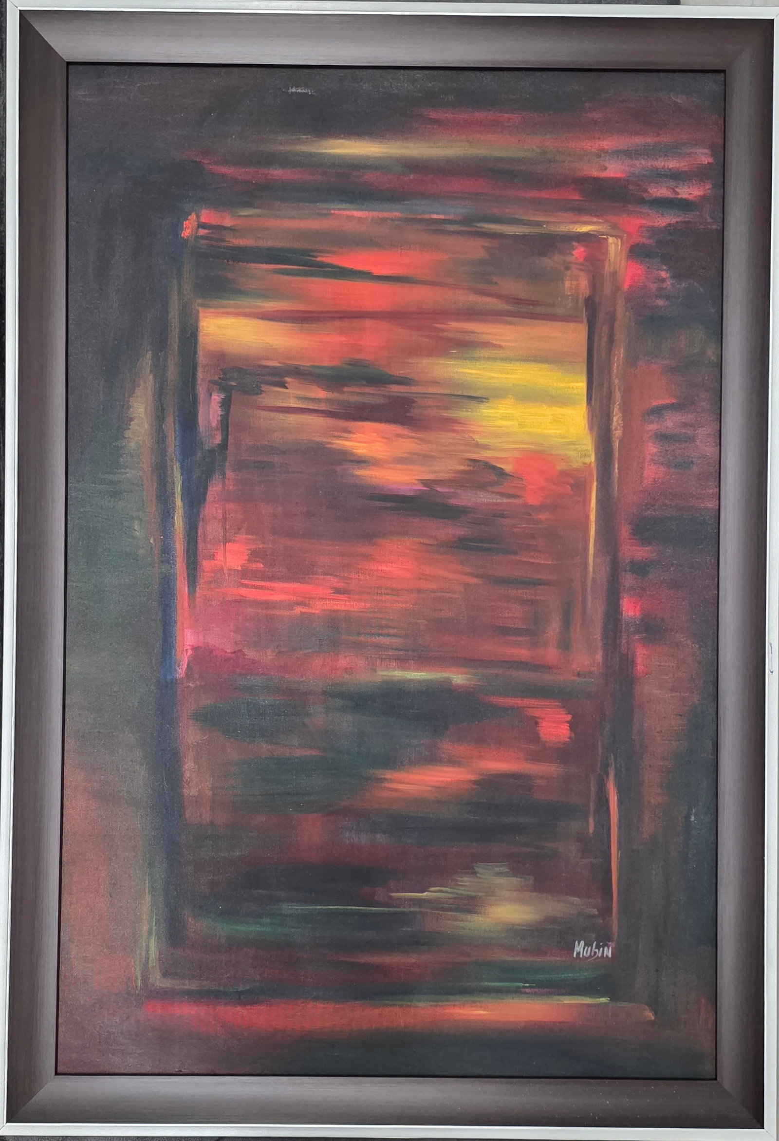Mübin OrhonTurkish, 1924–1981Born in 1924, Istanbul, Mübin Orhon has graduated from the Faculty: Mübin OrhonTurkish, 1924–1981Born in 1924, Istanbul, Mübin Orhon has graduated from the Faculty of Political Sciences of Ankara University. The artist who moved to Paris in 1948 to complete his do