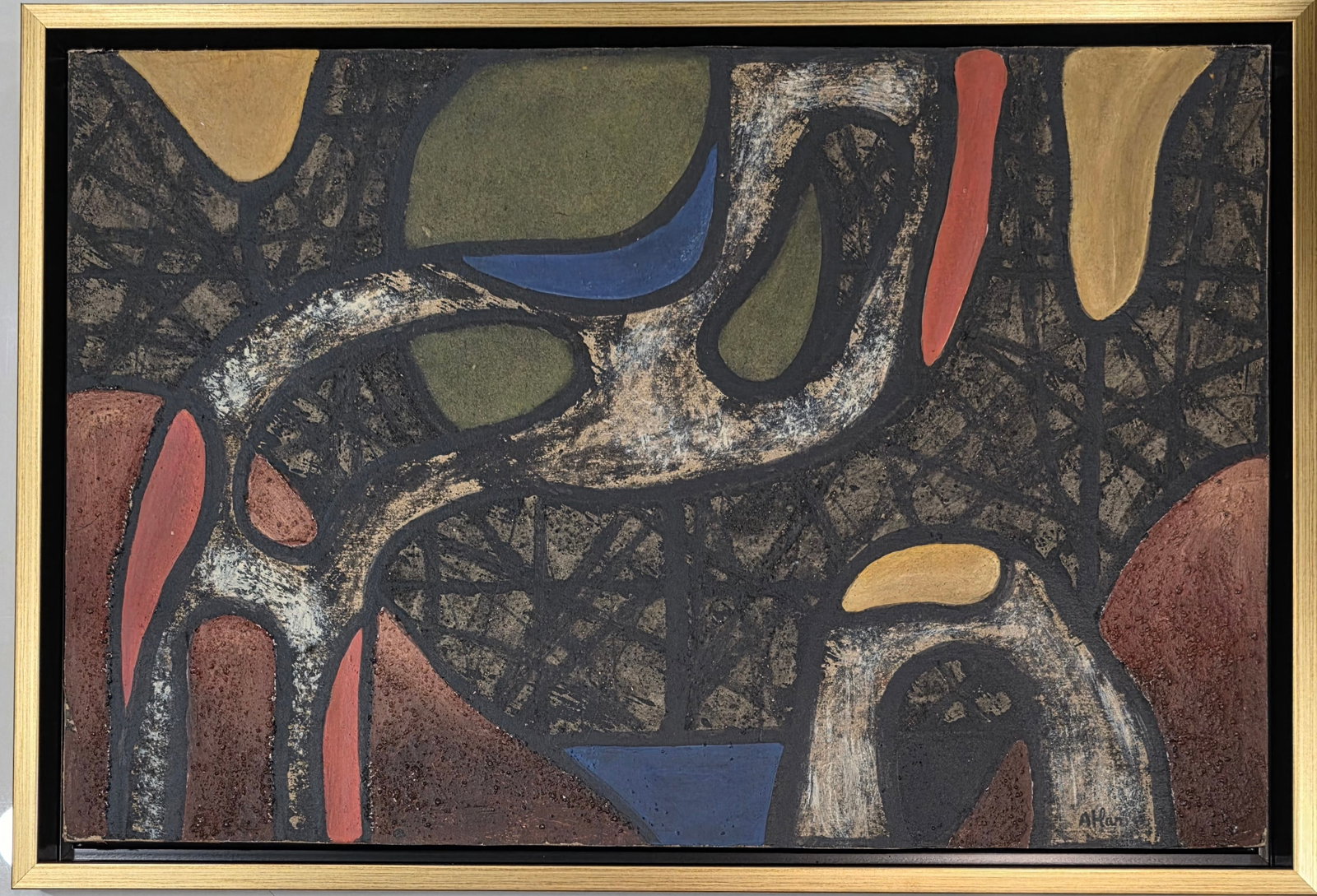 Jean-Michel Atlan (January 23, 1913 – February 12, 1960) was a French artist.In 1955 he exhibited (1 of 2)