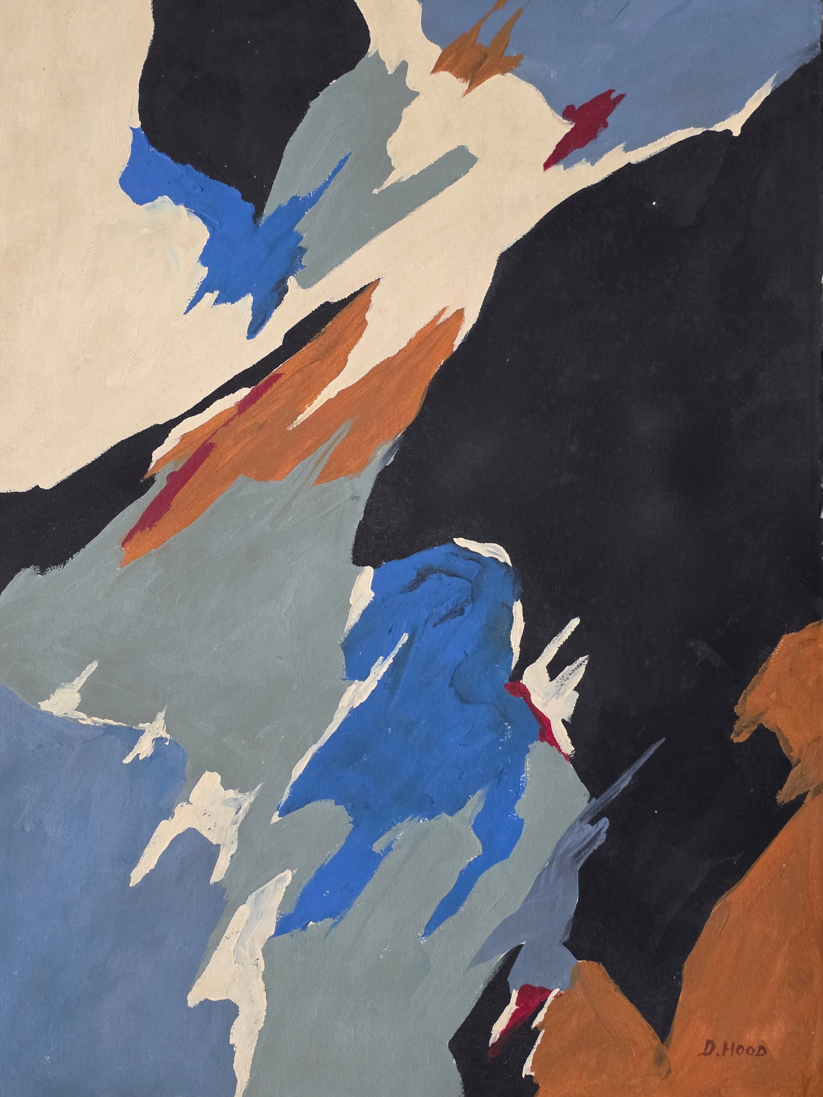 Dorothy Hood was an American painter in the Modernist tradition. Her work is held in private (1 of 2)