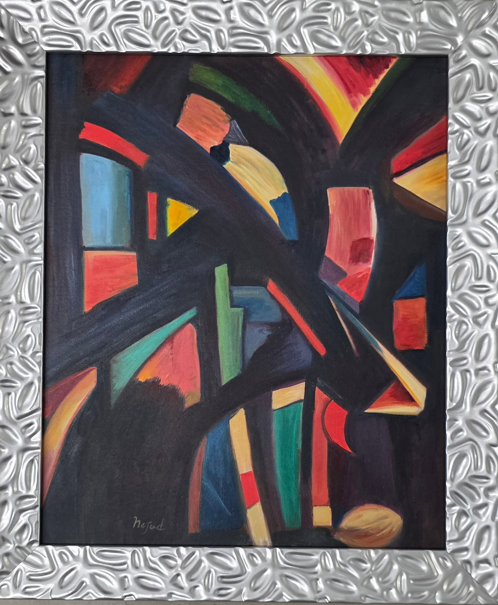 Nejad Melih Devrim was active/lived in Turkey, France . Born to a highly educated family of artists: Nejad Melih Devrim was active/lived in Turkey, France . Born to a highly educated family of artists and poets, he was the son of a pioneering female artist ...Private collector,Oil on Canvas ,size:24&