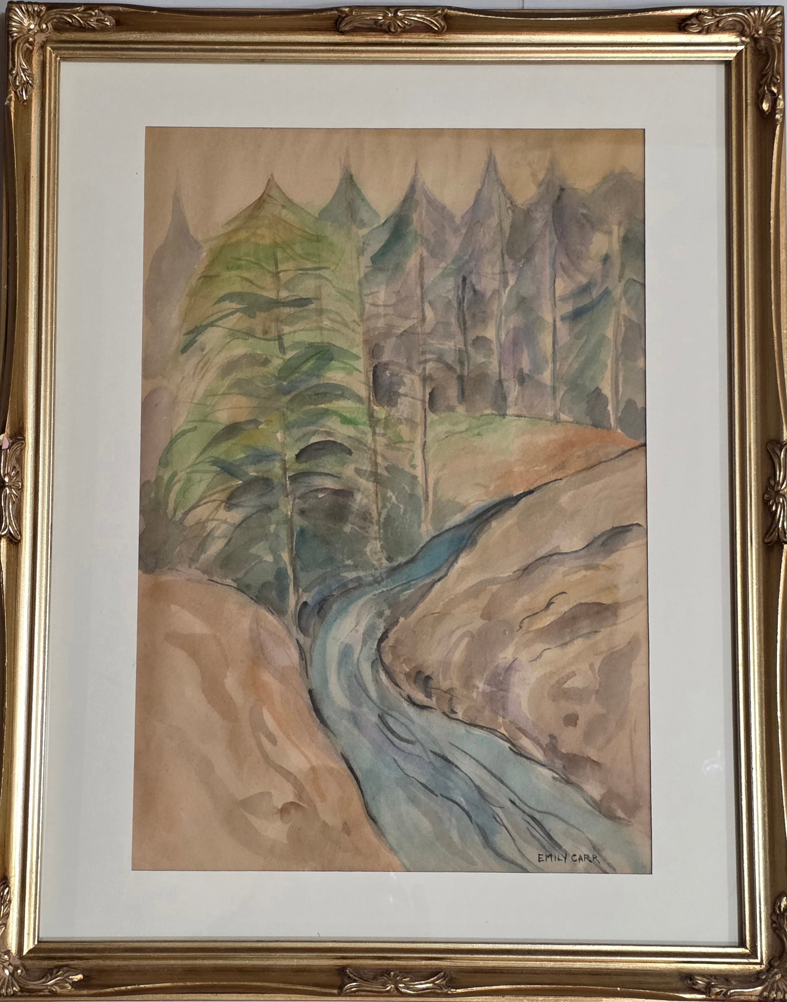 Emily Carr was a Canadian artist who was inspired by the monumental art and villages of the First: Emily Carr was a Canadian artist who was inspired by the monumental art and villages of the First Nations and the landscapes of British Columbia. She also was a vivid writer and chronicler of life in 