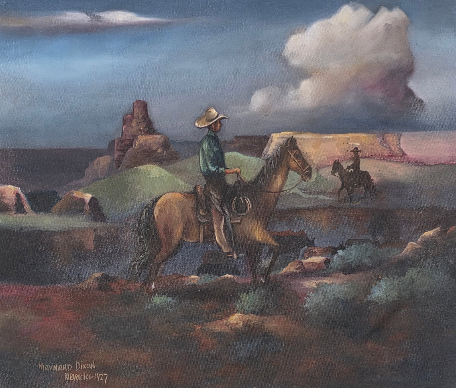 Maynard Dixon,(January 24, 1875 – November 11, 1946) was an American artist. was an American (1 of 2)