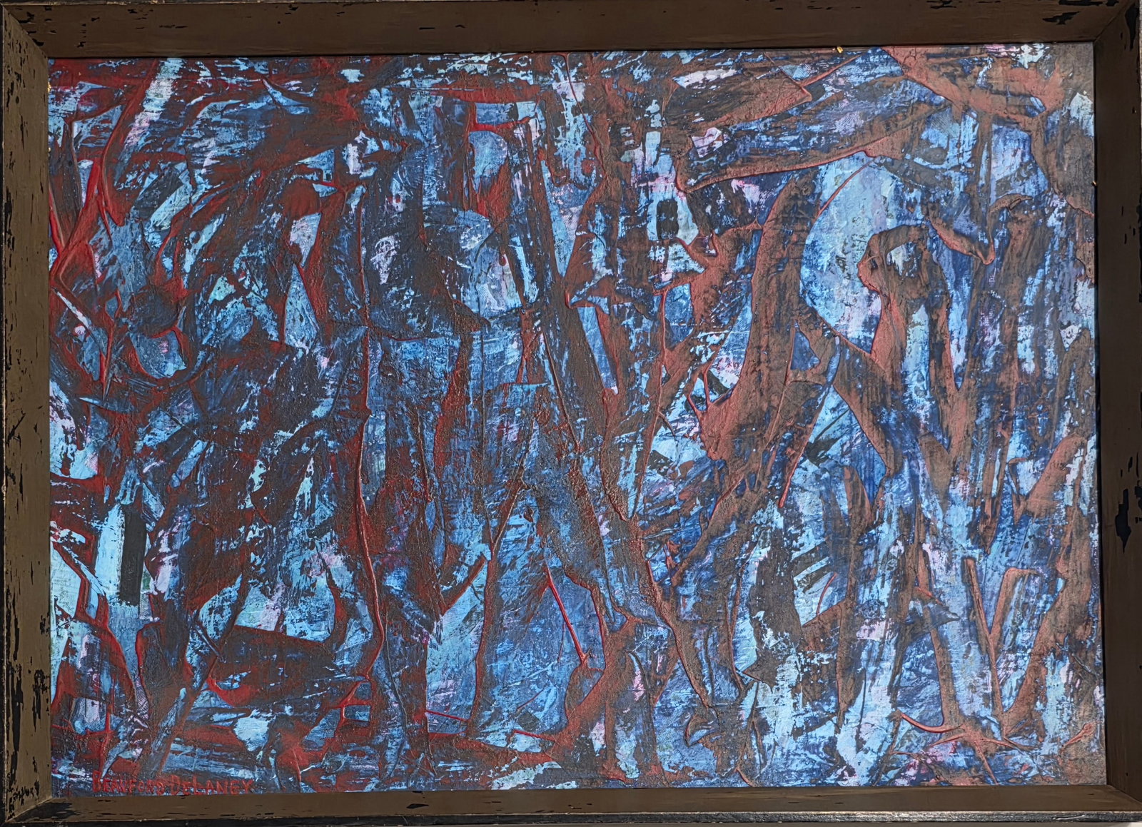 Beauford Delaney was an American modernist painter. He is remembered for his work with the Harlem: Beauford Delaney was an American modernist painter. He is remembered for his work with the Harlem Renaissance in the 1930s and 1940s, as well as his later works in abstract expressionism following his