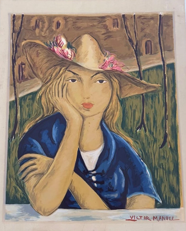 Víctor Manuel García Valdés was a Cuban painter. He was an early member of the "Vanguardia" (1 of 3)