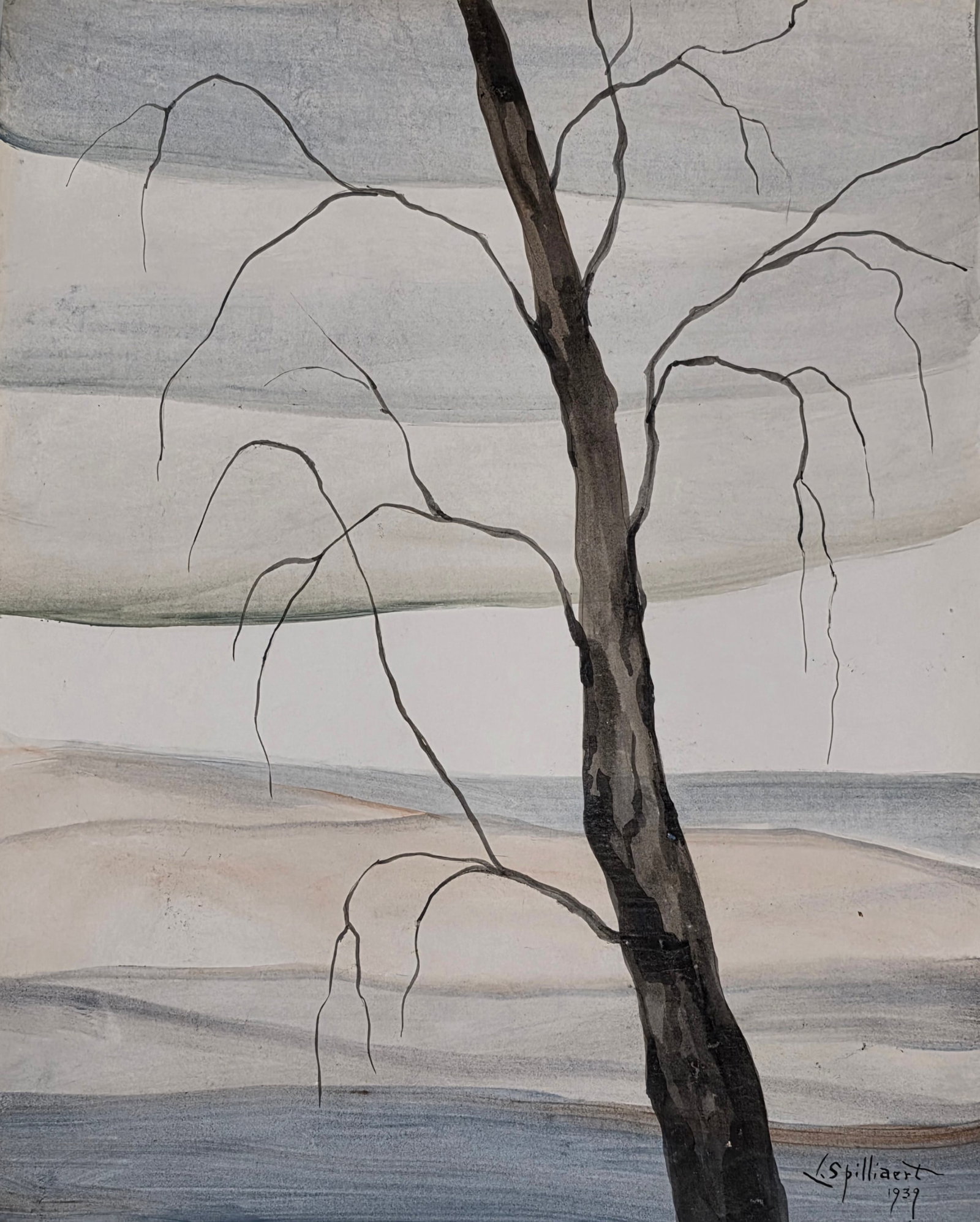 Léon Spilliaert was a Belgian draughtsman, illustrator, lithographer and painter. In his early (1 of 2)
