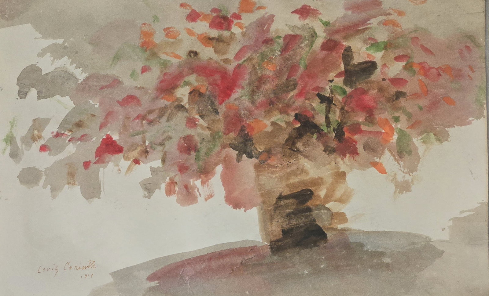 Lovis Corinth was a German artist and writer whose mature work as a painter and printmaker realized (1 of 2)
