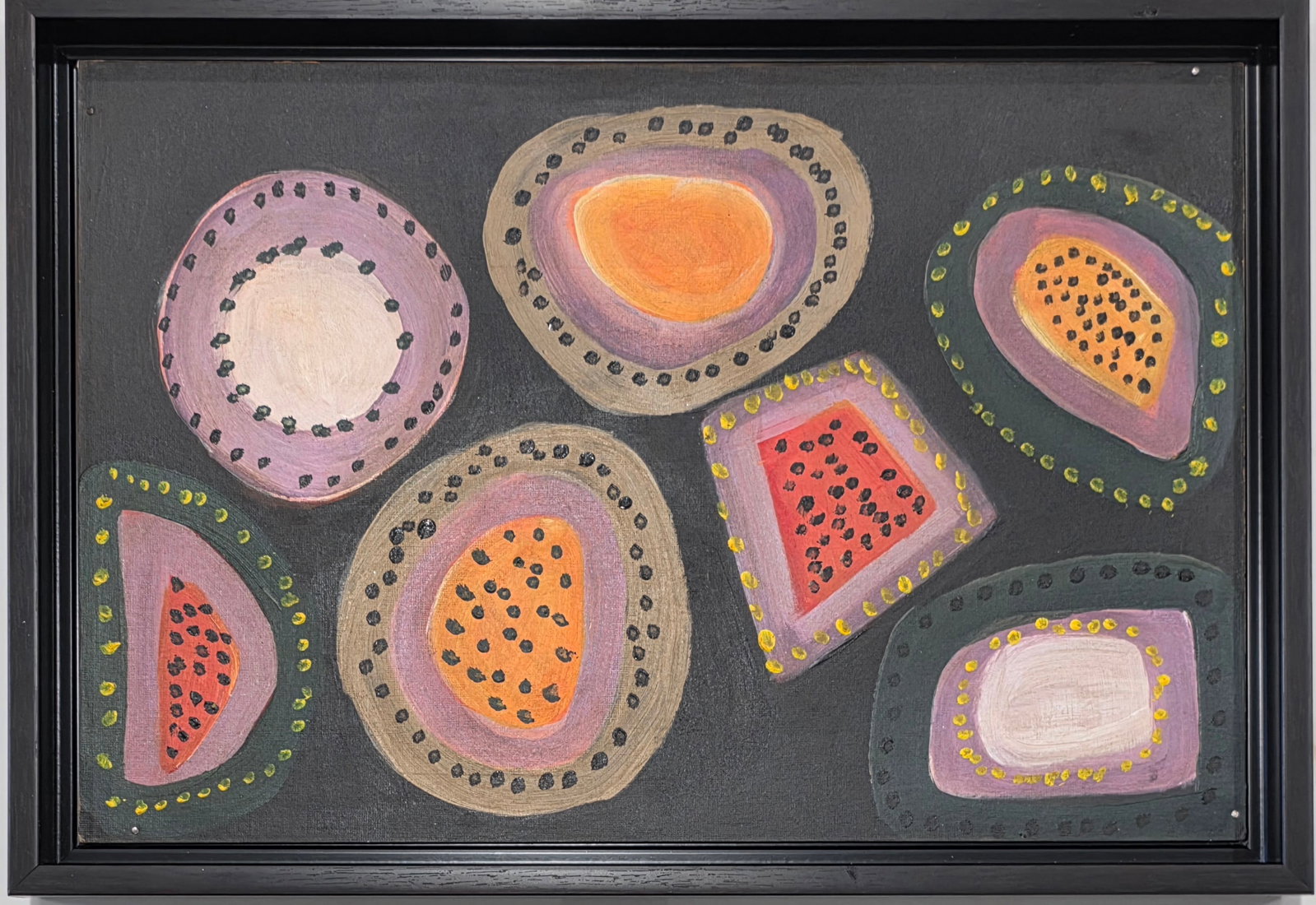 Paji Wajina Honeychild Yankarr (c. 1912 - 4 December 2004) was an Australian aboriginal artist (1 of 2)