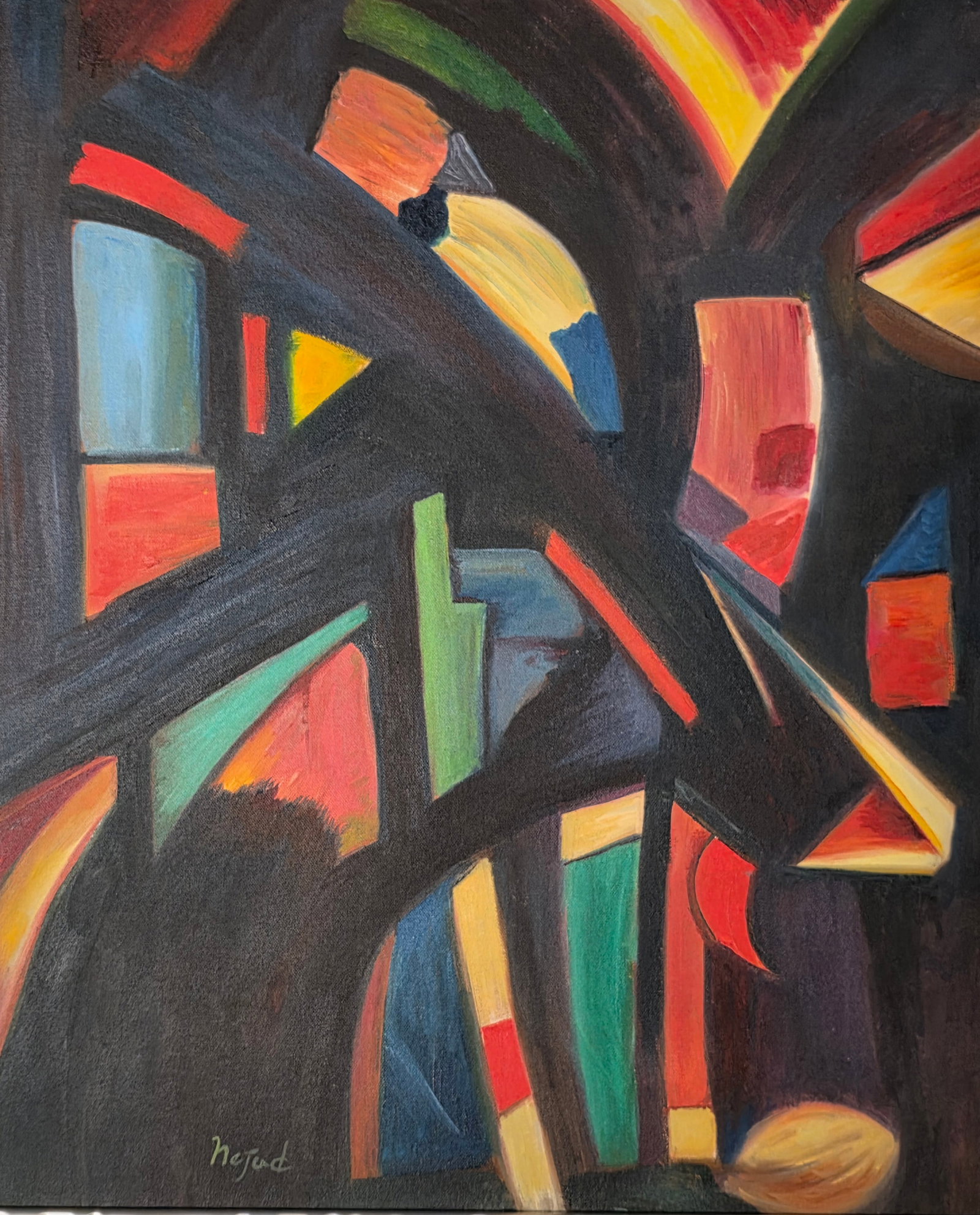 Nejad Melih Devrim was active/lived in Turkey, France . Born to a highly educated family of artists: Nejad Melih Devrim was active/lived in Turkey, France . Born to a highly educated family of artists and poets, he was the son of a pioneering female artist ...Private collector,Oil on Canvas ,size:24&