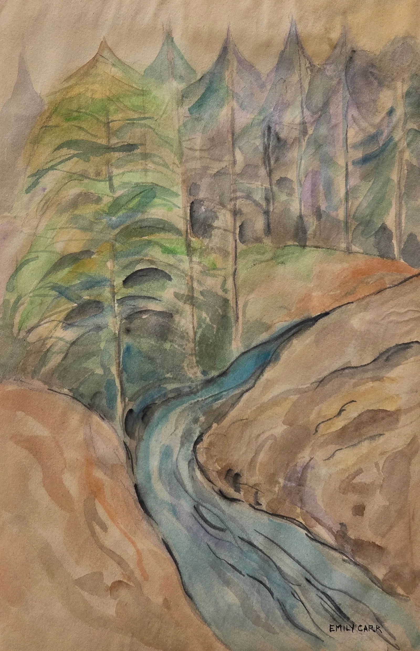 Emily Carr was a Canadian artist who was inspired by the monumental art and villages of the First (1 of 3)