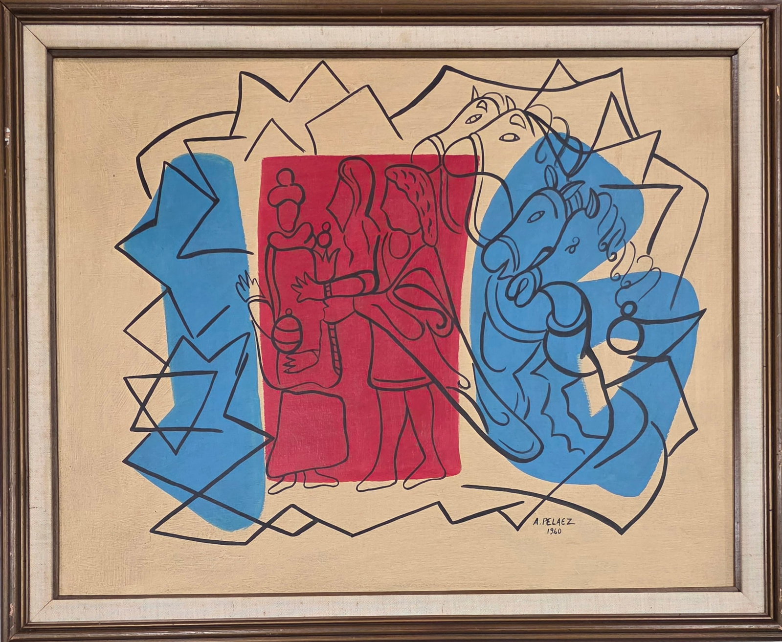 Amelia Peláez del Casal (January 5, 1896 – April 8, 1968) was an important Cuban painter of the (1 of 3)