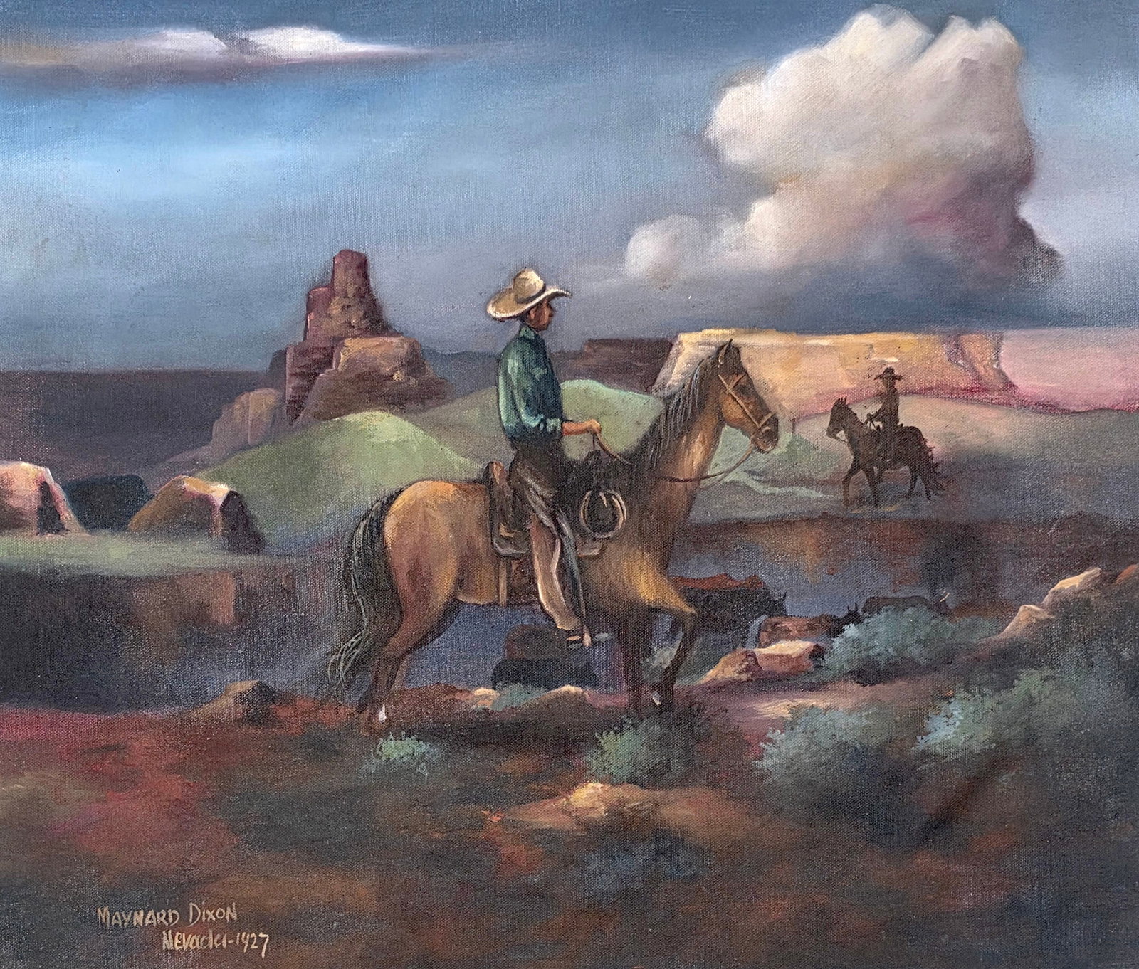 Maynard Dixon,(January 24, 1875 – November 11, 1946) was an American artist. was an American (1 of 2)