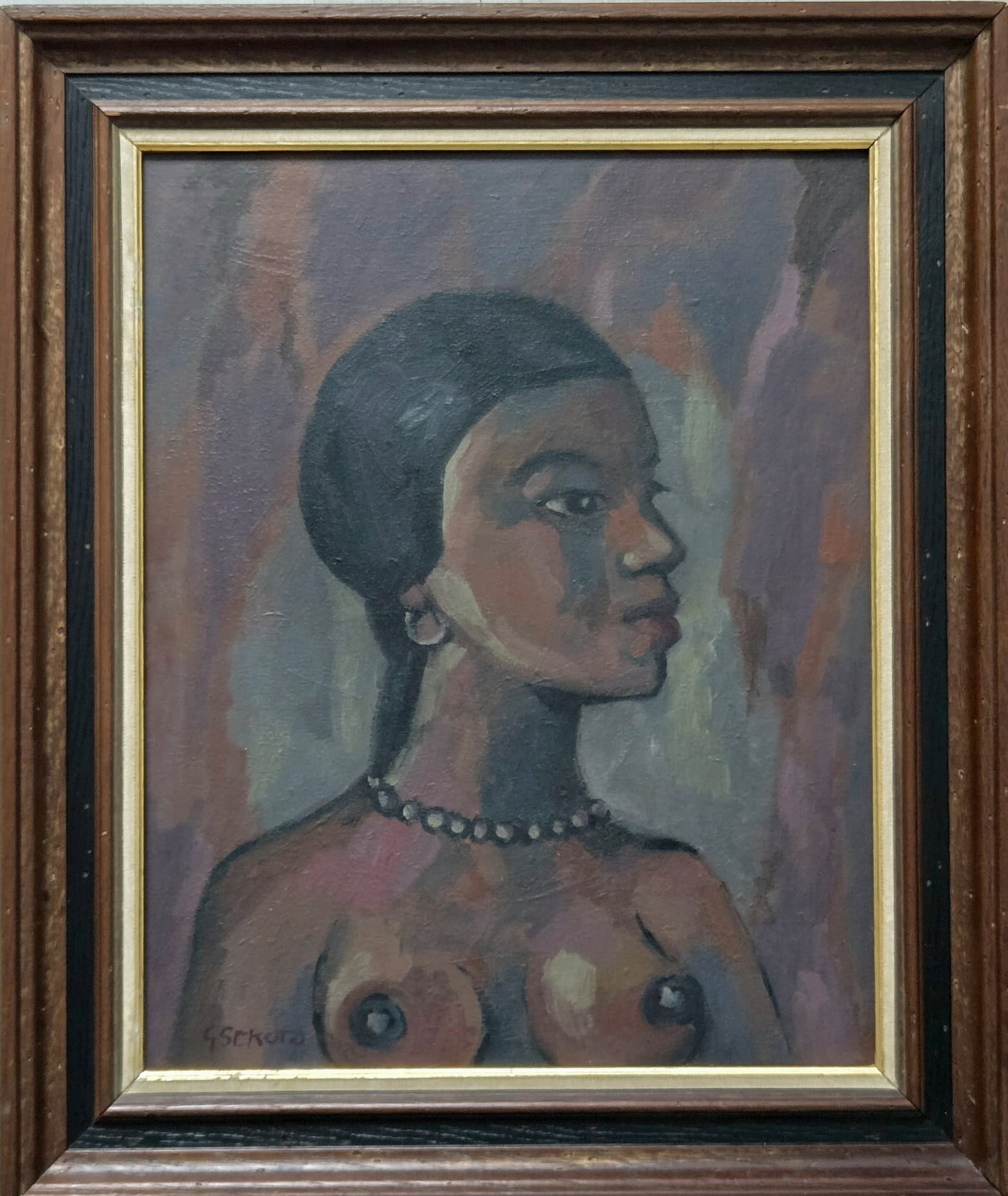 Gerard Sekoto (1913–1993) was a pioneering South African modernist and social realist, celebrated: Gerard Sekoto (1913–1993) was a pioneering South African modernist and social realist, celebrated for his powerful portrayals of black urban life and for being the first black artist acquired by the