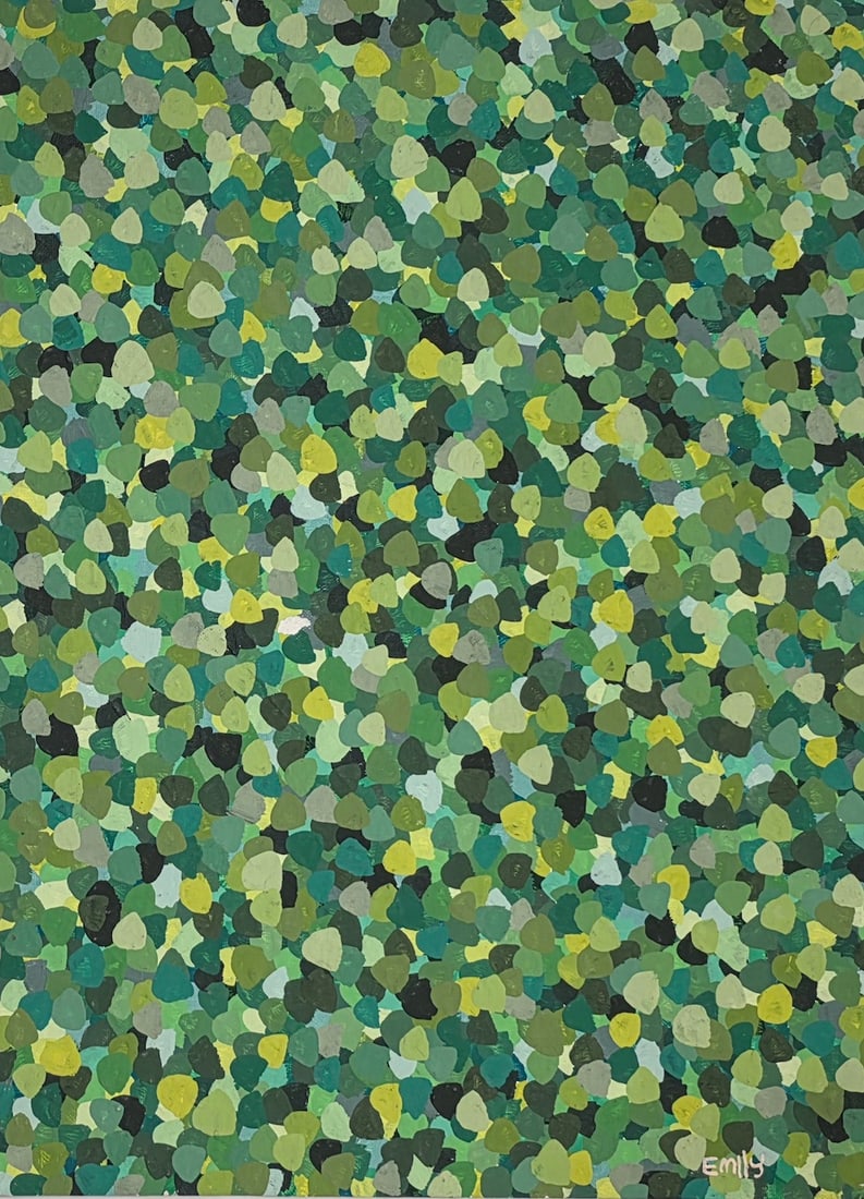 Emily Kame Kngwarreye, also spelled Emily Kam Kngwarray, (c.?1910 – 1996) was an Aboriginal (1 of 2)