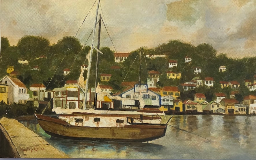 Richard Hayley Lever (28 September 1876 – 6 December 1958) was an Australian-American painter, (1 of 2)