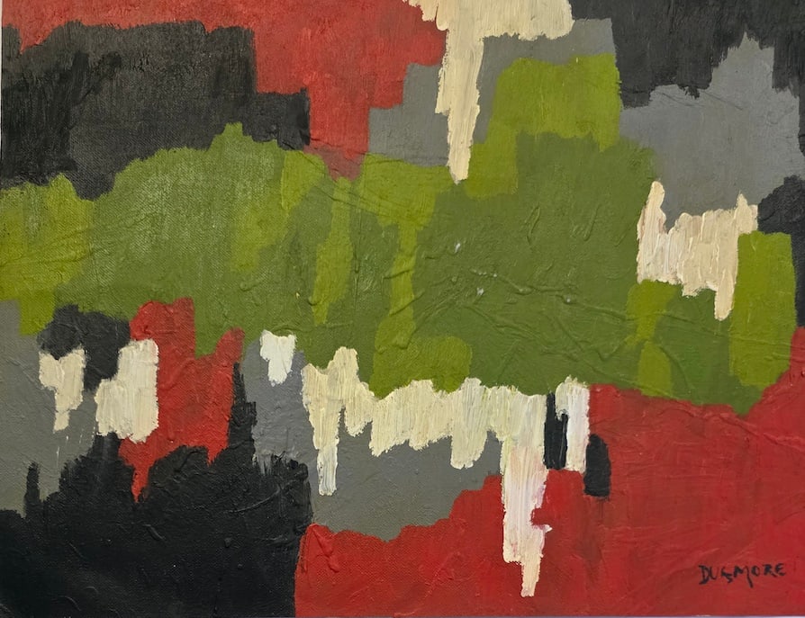 Edward Dugmore was an American abstract expressionist painter with close ties to both the San (1 of 2)