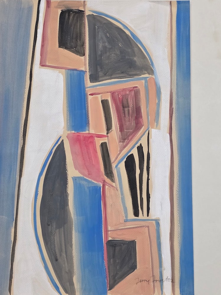 Sir Terence Ernest Manitou Frost RA was a British abstract artist, who worked in Newlyn, Cornwall. (1 of 2)