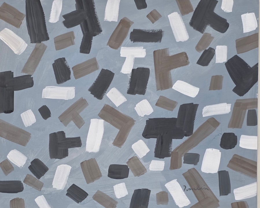 Bradley Walker Tomlin belonged to the generation of New York School Abstract Expressionist artists. (1 of 2)