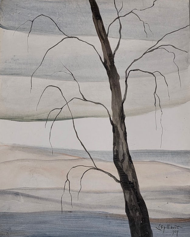 Léon Spilliaert was a Belgian draughtsman, illustrator, lithographer and painter. In his early (1 of 2)