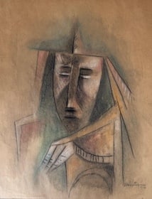 Wifredo Lam, was a Cuban artist who sought to portray and revive the enduring Afro-Cuban spirit and (1 of 6)