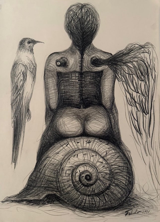 Roberto Fabelo Pérez is a Cuban painter, sculptor, and illustrator. Fabelo's art is characterized (1 of 2)