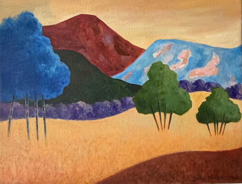 Sally Michel Avery was an artist and illustrator who created modernist paintings of abstracted (1 of 4)