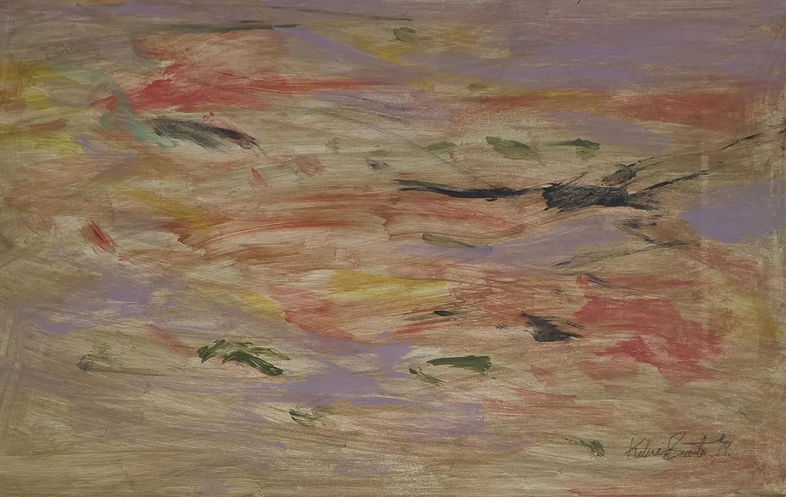 Kikuo Saito ( 1939–2016) was a Japanese-born American abstract painter with ties to the Color (1 of 2)