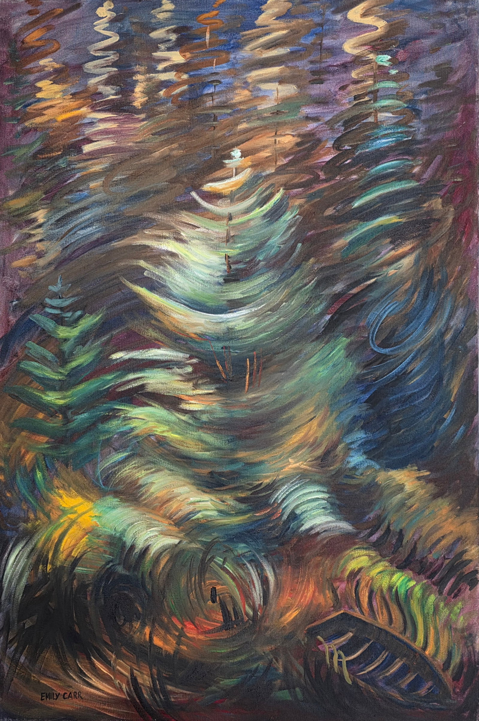 Emily Carr was a Canadian artist who was inspired by the monumental art and villages of the First (1 of 2)