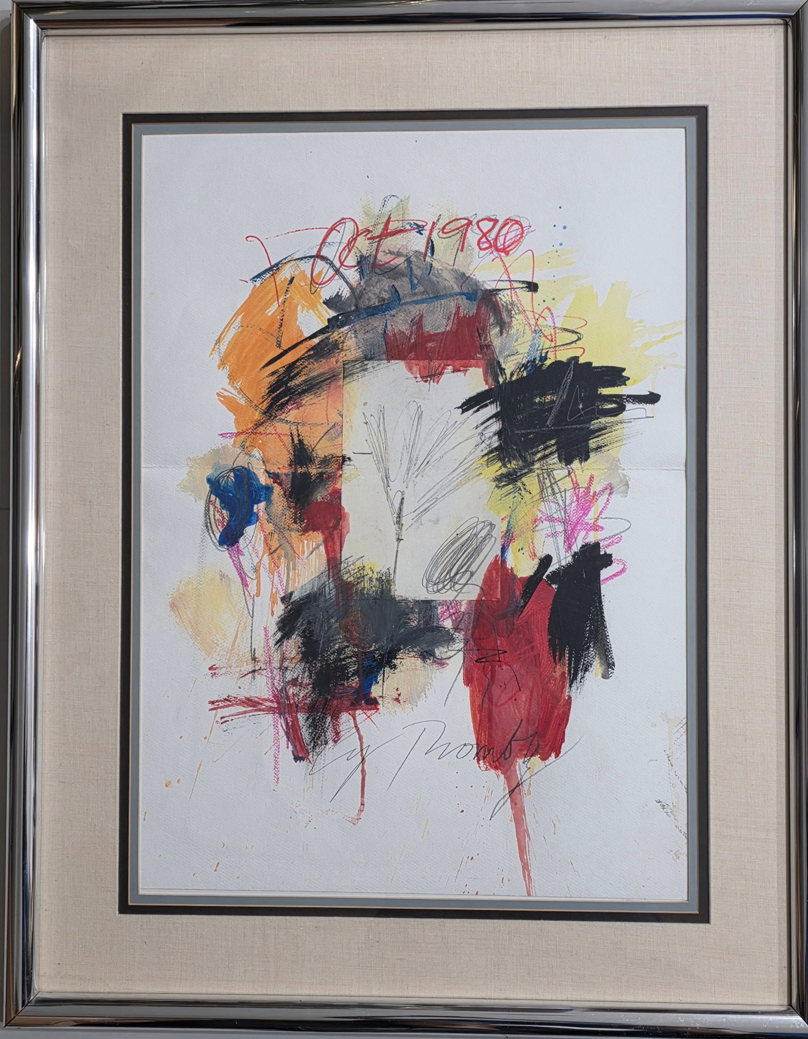 Edwin Parker "Cy" Twombly Jr; April 25, 1928 – July 5, 2011)was an American painter, sculptor, and (1 of 2)