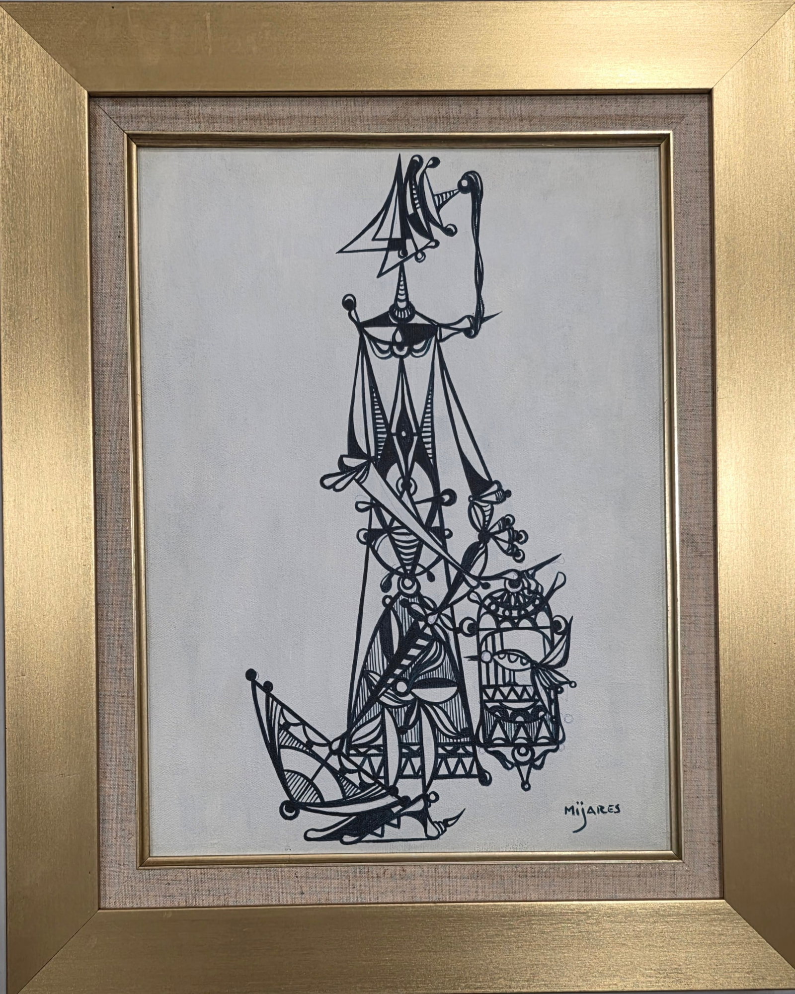 José María Mijares (born 1921 in Havana, Cuba - d. March, 2004) was a Cuban contemporary visual (1 of 2)