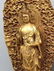 Three Buddhist statues of Amitabha in pure bronze , - 3
