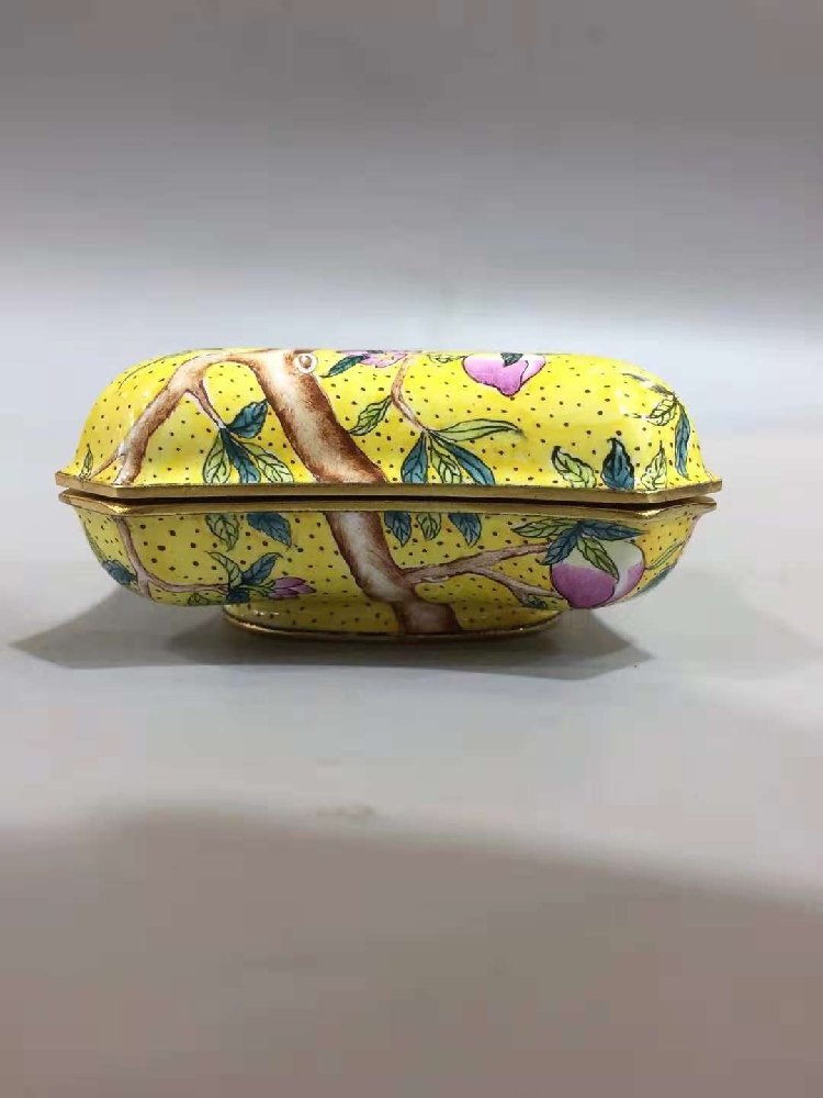 Pure Copper Cloisonne Enamel Jewelry Box Jewelry Box Br (1 of 4)