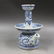 Late Qing Guangxu annual blue and white oil lamp teapot - 2