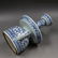 Late Qing Guangxu annual blue and white oil lamp teapot - 3